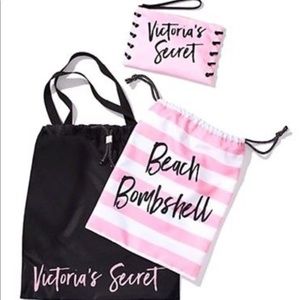 (NWT) VICTORIA’S SECRET Beach Trio Pouch